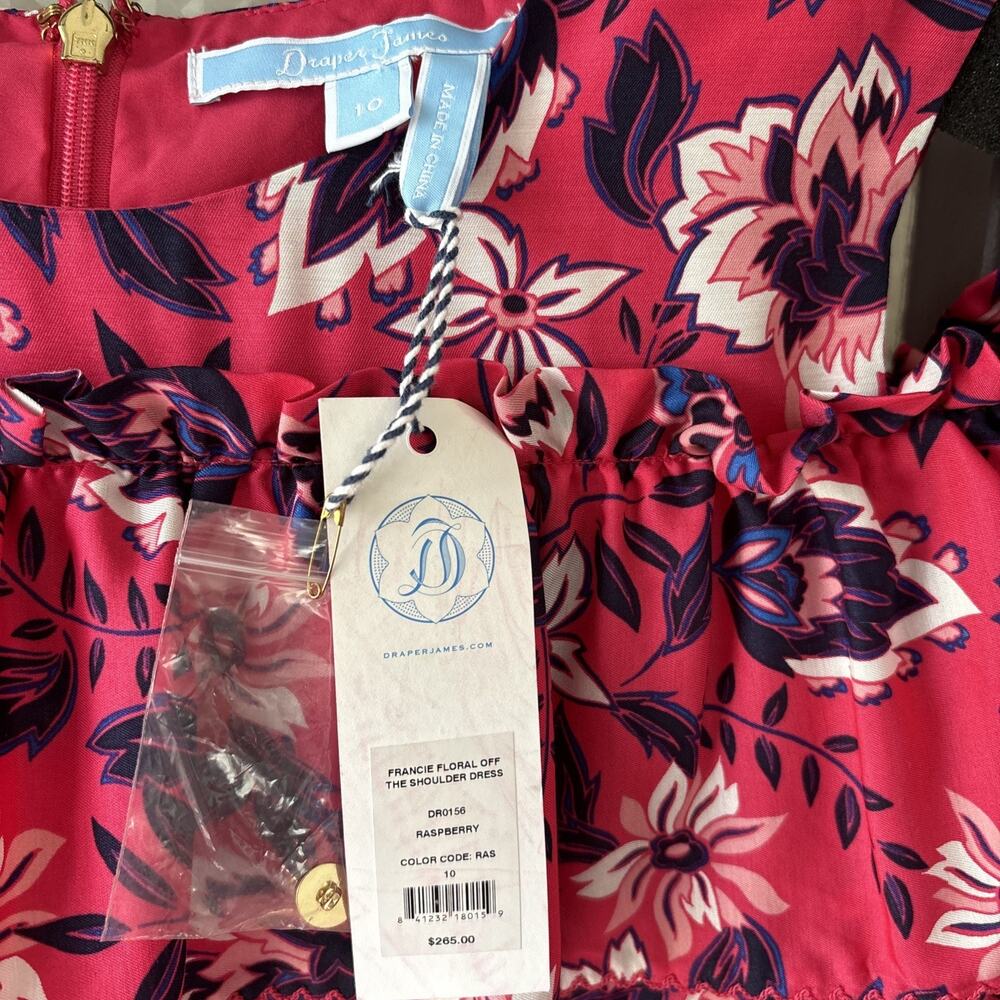 NWT Draper James Francie Floral Dress Cottagecore Resort Wear Preppy | 10 - Picture 2 of 14